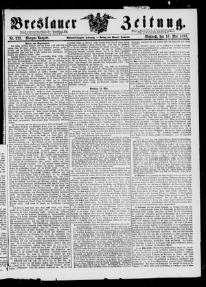 Breslauer Zeitung vom 16.05.1877