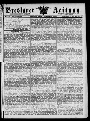 Breslauer Zeitung vom 24.05.1877