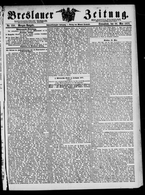 Breslauer Zeitung on May 26, 1877