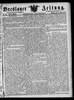 Breslauer Zeitung on May 28, 1877