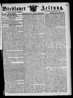 Breslauer Zeitung vom 29.05.1877