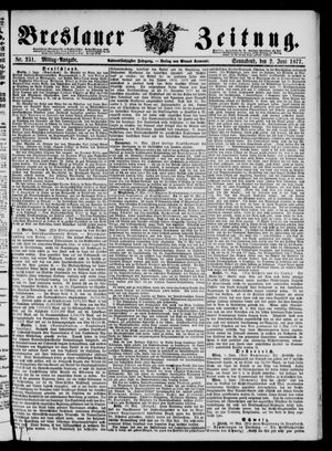 Breslauer Zeitung on Jun 2, 1877