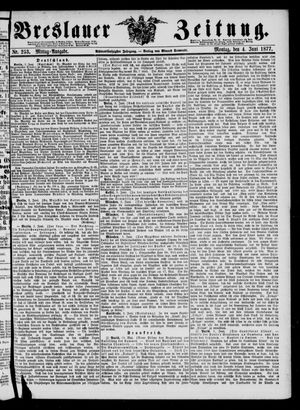 Breslauer Zeitung on Jun 4, 1877