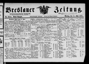 Breslauer Zeitung vom 11.06.1877