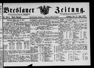 Breslauer Zeitung on Jun 12, 1877
