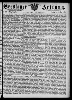 Breslauer Zeitung vom 15.06.1877