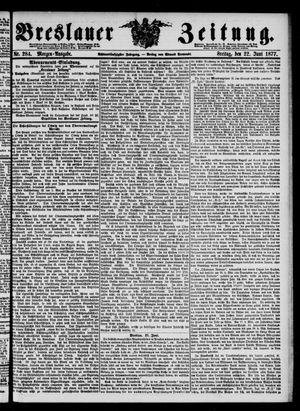 Breslauer Zeitung vom 22.06.1877