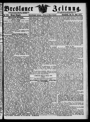 Breslauer Zeitung on Jun 23, 1877