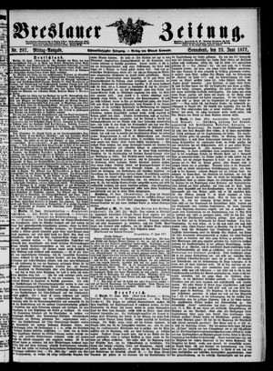 Breslauer Zeitung vom 23.06.1877
