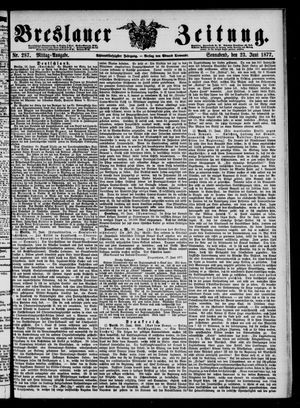 Breslauer Zeitung on Jun 23, 1877