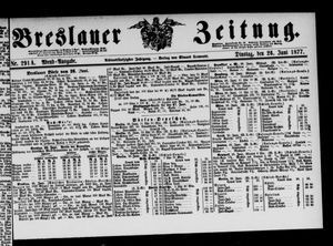 Breslauer Zeitung on Jun 26, 1877