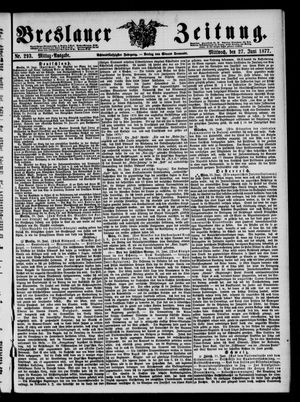 Breslauer Zeitung on Jun 27, 1877