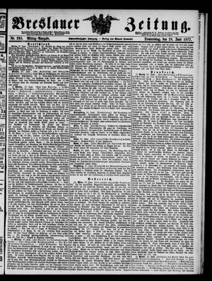 Breslauer Zeitung vom 28.06.1877