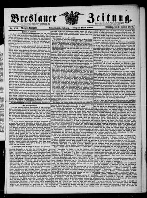 Breslauer Zeitung on Oct 2, 1877