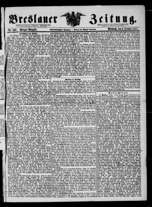 Breslauer Zeitung vom 03.10.1877