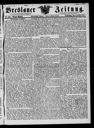 Breslauer Zeitung on Oct 4, 1877
