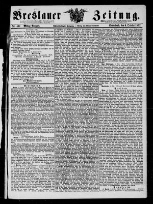 Breslauer Zeitung vom 06.10.1877