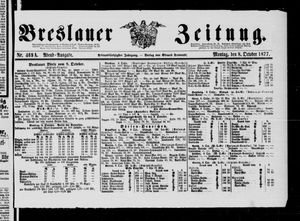 Breslauer Zeitung on Oct 8, 1877
