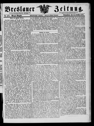 Breslauer Zeitung vom 13.10.1877