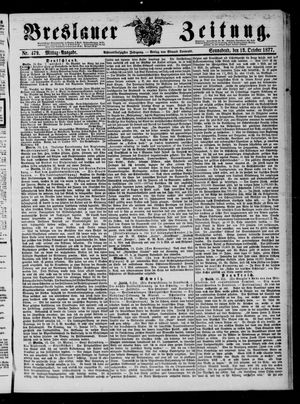 Breslauer Zeitung vom 13.10.1877