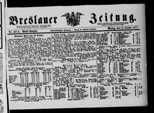 Breslauer Zeitung on Oct 15, 1877