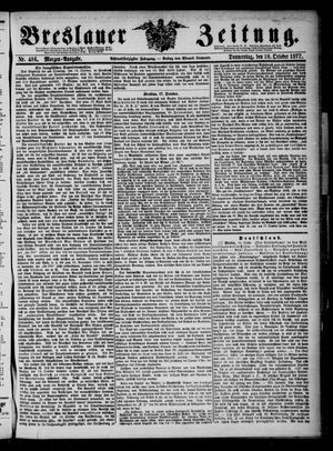 Breslauer Zeitung on Oct 18, 1877