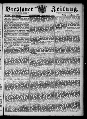 Breslauer Zeitung vom 19.10.1877