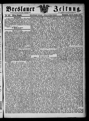 Breslauer Zeitung on Oct 20, 1877