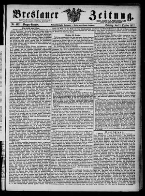 Breslauer Zeitung vom 21.10.1877
