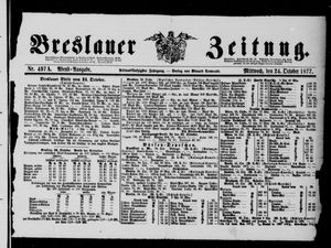 Breslauer Zeitung vom 24.10.1877