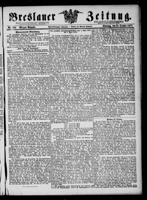 Breslauer Zeitung on Oct 28, 1877