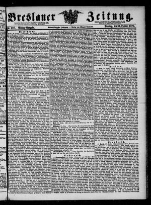 Breslauer Zeitung on Oct 30, 1877