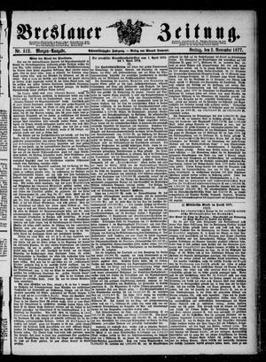Breslauer Zeitung vom 02.11.1877