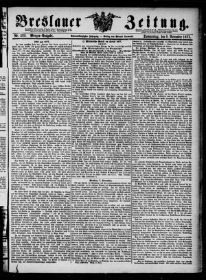 Breslauer Zeitung on Nov 8, 1877