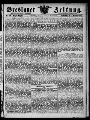Breslauer Zeitung on Nov 10, 1877