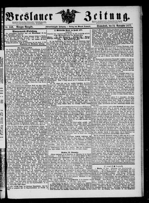 Breslauer Zeitung vom 24.11.1877