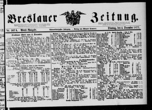 Breslauer Zeitung on Dec 4, 1877