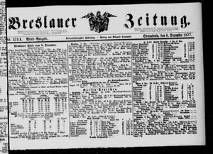 Breslauer Zeitung on Dec 8, 1877
