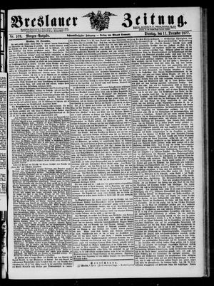 Breslauer Zeitung on Dec 11, 1877