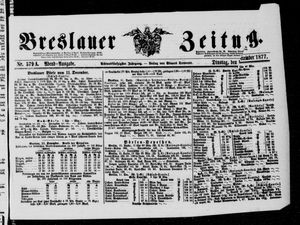 Breslauer Zeitung on Dec 11, 1877