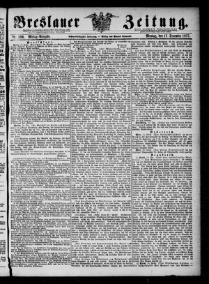 Breslauer Zeitung on Dec 17, 1877