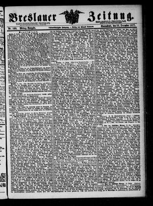 Breslauer Zeitung on Dec 22, 1877