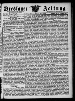 Breslauer Zeitung vom 23.12.1877