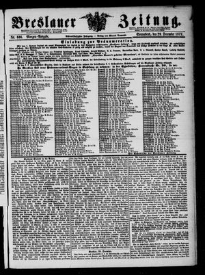 Breslauer Zeitung vom 29.12.1877