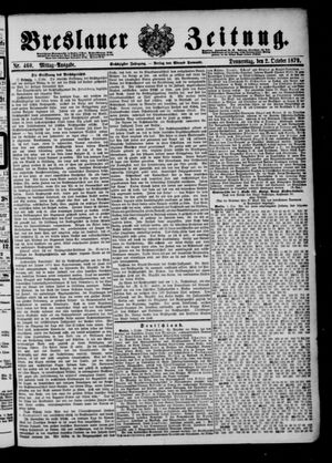 Breslauer Zeitung on Oct 2, 1879