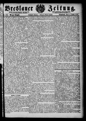 Breslauer Zeitung on Oct 11, 1879