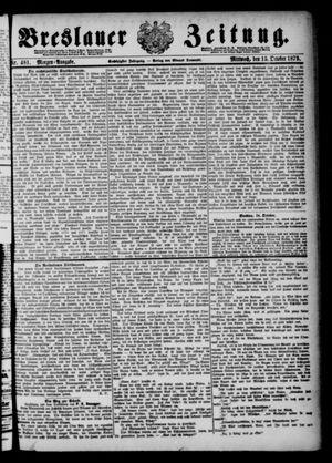 Breslauer Zeitung vom 15.10.1879