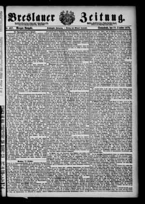 Breslauer Zeitung vom 18.10.1879