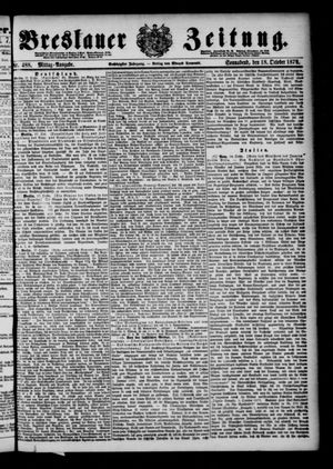 Breslauer Zeitung vom 18.10.1879