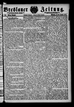 Breslauer Zeitung vom 29.10.1879